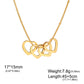 Baliveno Heart-shaped Light Plate Necklace