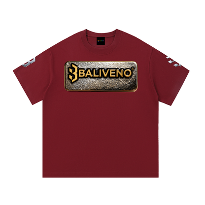 Baliveno Large Print Essential Cotton T-Shirt
