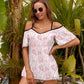 Casual Ladies Off Shoulder Sling Short Sleeve Top