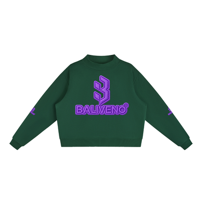 BALIVENO Essential Fleece Mock-Neck Sweatshirt — Studio 29