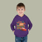 Toddler Hoodie “Let’s Hit the Open Road” Cars Lightning McQueen Pullover
