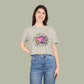 LOVE Heart Graffiti Crop Tee — Cute Love Graphic Top