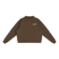Baliveno Essential Fleece Mock-Neck Crew Sweatshirt