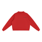 Baliveno Minimalist Essential Fleece Mock-Neck Crew Sweatshirt