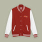 Paint Drip Letterman Jacket — Balveno Graphic Varsity Jacket