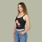 Baliveno Pretty Girl Crop Tank Top