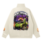 BALIVENO Quarter-Zip Drop-Shoulder Sweatshirt — Studio 01