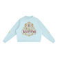 Baliveno Premium Essential Fleece Mock-Neck Crew Sweatshirt