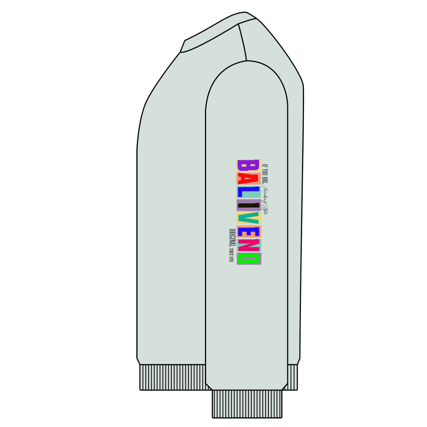 Baliveno Premium Snow Washed Oversized Sweatshirt