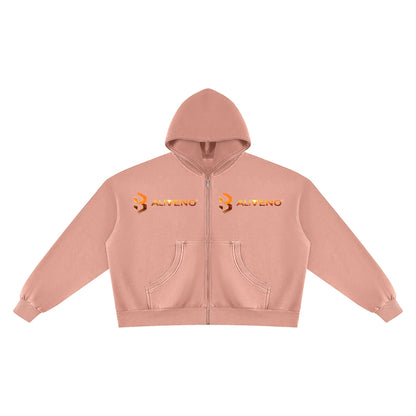 Baliveno Unisex Vintage Wash Fleece Boxy Hoodie