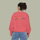 Baliveno Retro Girl Sweatshirt — Vintage Graphic Garment-Dyed Crewneck