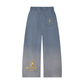 Baliveno Unisex Sunfade Paneled Barrel Leg Sweatpants