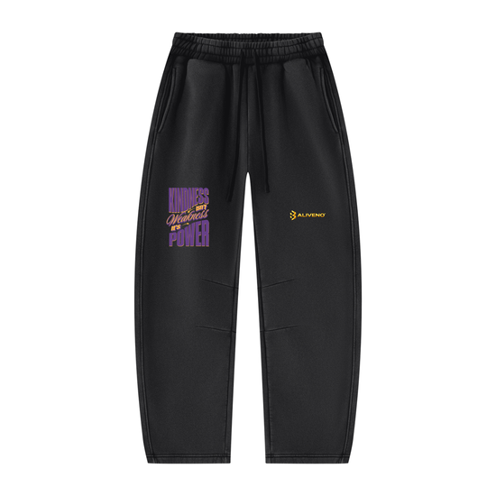 BALIVENO Unisex Vintage-Wash Barrel-Leg Sweatpants — Studio 01