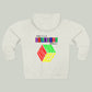Butterfly Graphic Zip Hoodie — Colorful Monarch Chest & Bold Back Typography