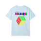 Adventure Landscape T-Shirt — "Know Yourself" Colorblock Back Print