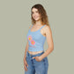 Baliveno Pretty Girl Crop Tank Top