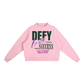 Essential Fleece Mock-Neck Crew Sweatshirt