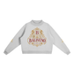 Baliveno Premium Essential Fleece Mock-Neck Crew Sweatshirt