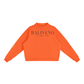 Baliveno Minimalist Essential Fleece Mock-Neck Crew Sweatshirt