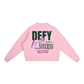 Essential Fleece Mock-Neck Crew Sweatshirt