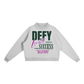 Essential Fleece Mock-Neck Crew Sweatshirt