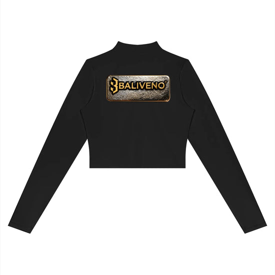 Baliveno Womens Crop Yoga Sports Jacket