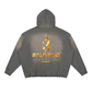 Baliveno Unisex Sunfade Ripped Boxy Hoodie