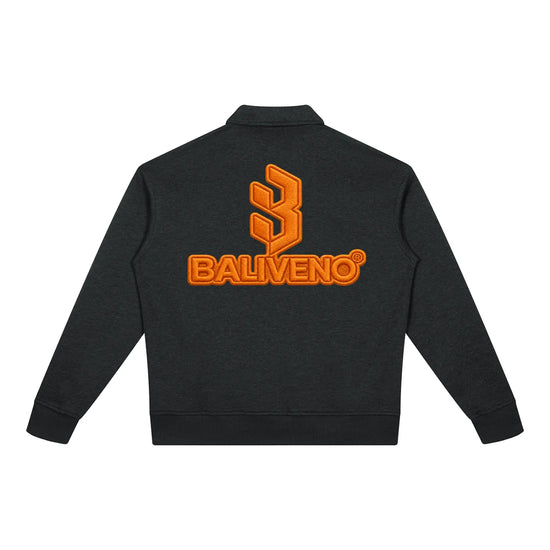 Baliveno Unisex Boxy Quarter-Zip Sweatshirt