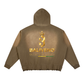 Baliveno Unisex Sunfade Ripped Boxy Hoodie