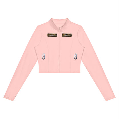 Baliveno Womens Crop Yoga Sports Jacket