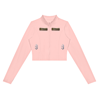 Baliveno Women’s Crop Yoga Sports Jacket