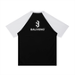 Contrast Raglan Sleeve Mesh T-Shirt