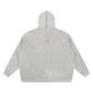 Baliveno Oversized Fleece Chunky-Zip Hoodie