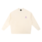 Knitted Round Neck Oversize Sweatshirt
