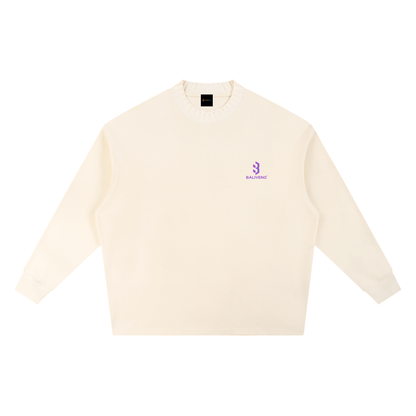 BALIVENO Oversized Knit Crewneck Sweatshirt — Studio 21