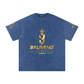 Baliveno Black Unisex Acid Wash Oversize T-Shirt - 250 GSM