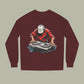 DJ Turntable Sweatshirt — Know Yourself Back-Print Crewneck