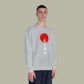 Asian Brushstroke Crewneck Sweatshirt
