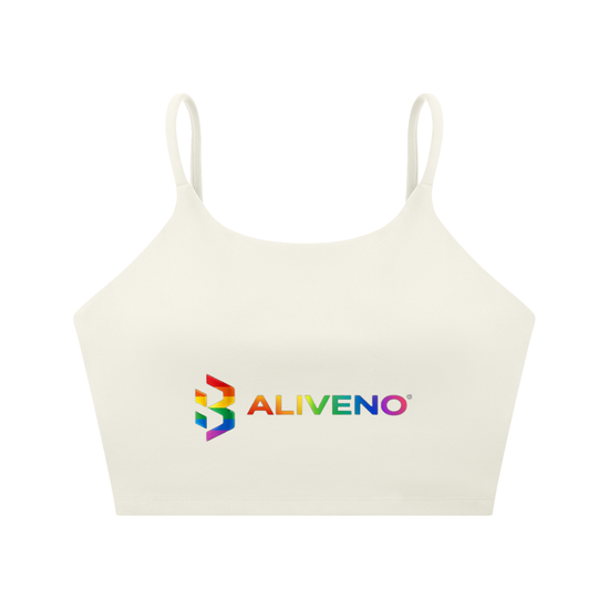 Spaghetti Strap Yoga Sports Bra