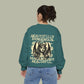 Beautifully Dangerous Graphic Sweatshirt - "BALI VENO" Front & Beautifully Dangerous Back Crewneck