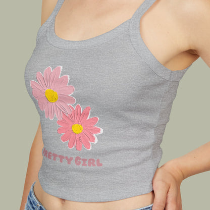 Baliveno Pretty Girl Crop Tank Top