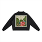 Essential Fleece Mock-Neck Crew Sweatshirt