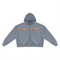 Baliveno Unisex Vintage Wash Fleece Boxy Hoodie