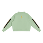 Baliveno  Essential Fleece Mock-Neck Crew Sweatshirt