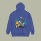 Hoodie — "Chase Dreams, Built" Motorcycle Graphic Pullover