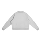 Baliveno Minimalist Essential Fleece Mock-Neck Crew Sweatshirt