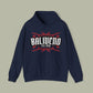 Baliveno EST.1970 Graphic Hoodie — Vintage Tattoo-Style Unisex Hoodie
