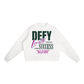 Essential Fleece Mock-Neck Crew Sweatshirt