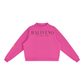 Baliveno Minimalist Essential Fleece Mock-Neck Crew Sweatshirt