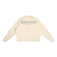 Baliveno Minimalist Essential Fleece Mock-Neck Crew Sweatshirt